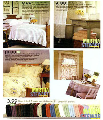 Martha Stewart Bed & Towels